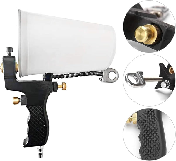 Air-Powered Spray Gun Painting Tool Gelcoat Dump Gel Coat Sprayer W/4mm Nozzle