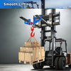 3T Forklift Lifting Hook Attachment Dual Fork Mobile Crane Lifter for RanchCargo
