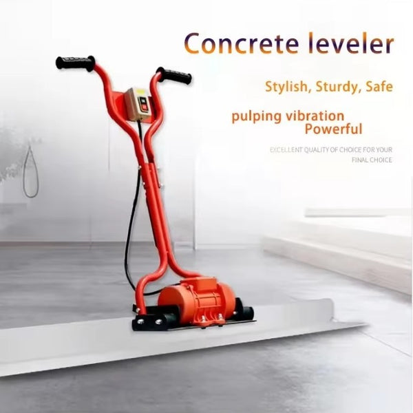 220V Concrete Vibratory Screed Road Leveling Machine Cement Floor Leveling Ruler