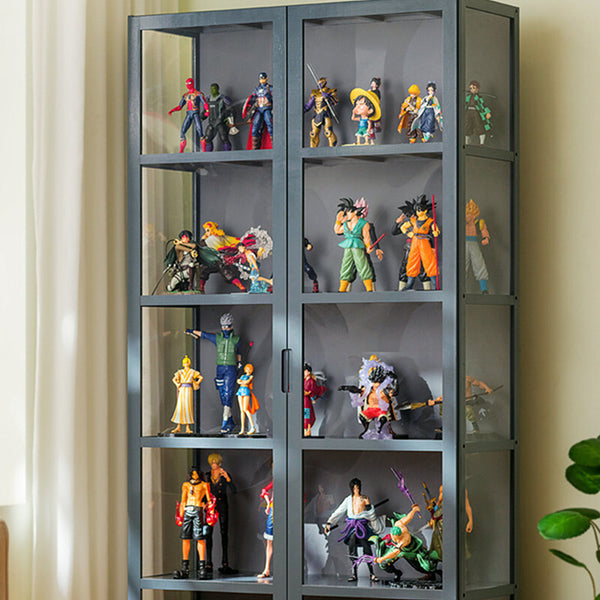 Figures Showcase Lego Display Cabinet w/ Acrylic Door Clear Bookshelf 4/5 Tier