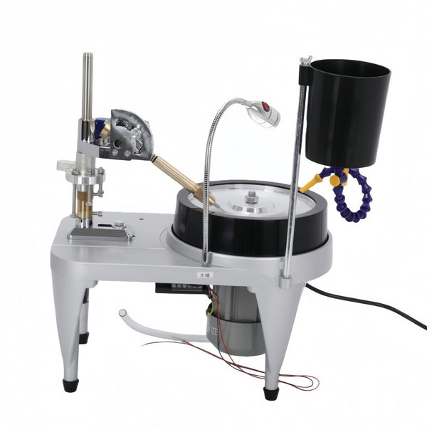 Digital Gem Faceting Machine With 8" Aluminum chassis Variable Speed Lapidary