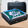 Automatic Mahjong Table Portable Mahjong Table 144 Magnetic Tiles Outdoor & Home