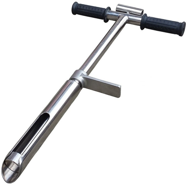 Soil Sampler Probe Tool Stainless Steel Soil Test Kits With Ejector Foot Pedal