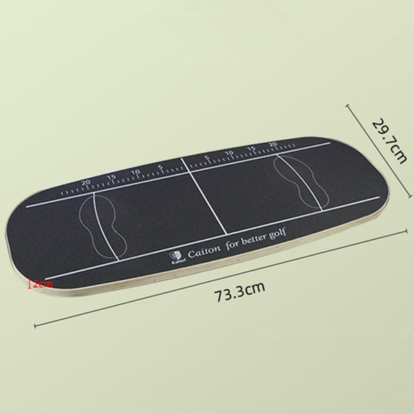 Golf Balance Plate Swing Practice Trainer Anti-Slip Weight Shift Balance Board