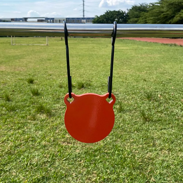 AR500 Steel Target Combo 8" Gong Target Outdoor Hanging Steel Shooting Targets