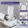 Automatic Brush Glass Cup Washer High-pressure Bristles Cleaner for Bar Kitchen