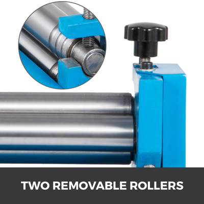 Slip Rolling Bending Machine Manual Sheet Roller Adjustable Rolling RadiusSJ-320