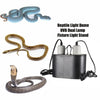 Reptile Lamp Double Dome UVB Light Head For Turtle Lizard with Separate Switches