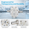 5-10L/min Viscous Liquid Transfer Pump Filling Machine Gear Pump Food-Grade AU