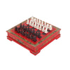 Antique Chinese Terra-Cotta Warriors Chess Set Wooden Chess Board Pieces Gifts