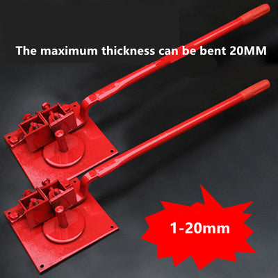Manual Bending Machine Bar Bender And 1-20mm Portable Bending Machine Heavy Duty