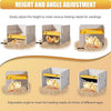 25W Chick Brooder Heating Plate Chicken Coop Heater Warmer 10-65℃ 3-Sided AU