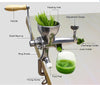 Wheatgrass Juicer Extractor Stainless Steel Manual Wheat Grass Juicing Tool AU