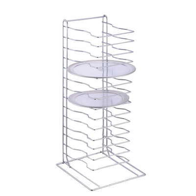 14 Trays Pizza Rack Pizza Stand Pizza Tray Pan Rack Commercial Pizza Equipment