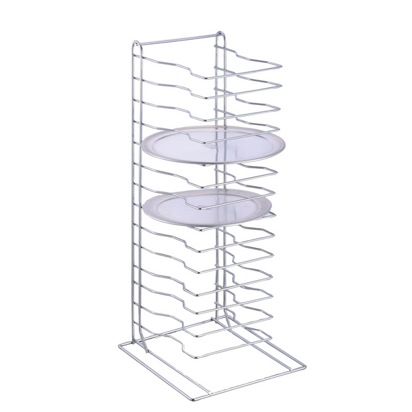 14 Trays Pizza Rack Pizza Stand Pizza Tray Pan Rack Commercial Pizza Equipment