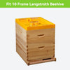 Bee Feeder Top Feeder for 10 Frame Hive Beekeeping Feeder for Commercial Hives