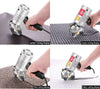 Electric Cloth Cutter Fabric Cutting Machine Round Blade Octagonal Knife 90mm