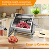 44Lbs Tilt Tank Meat Mixer Stainless Manual Meat Blender Grinding Machine AU