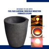 10/16KG High-Purity Graphite Melting Crucible Smelting Tool for Gold Silver AU