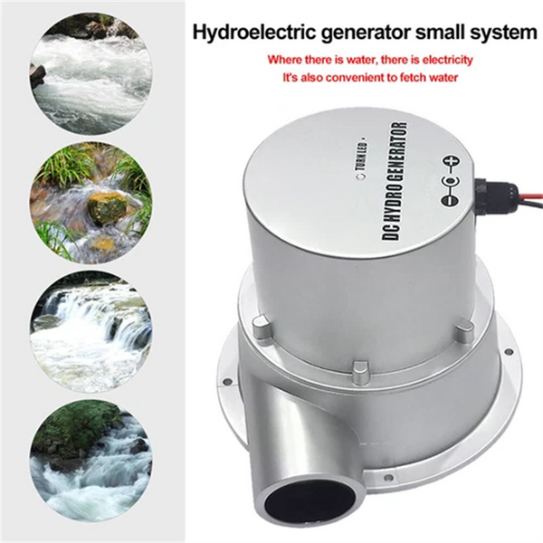 100W WaterTurbine Portable Power Hydro Electric Generator HydroelectricGenerator
