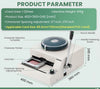 PVC Card Embosser Machine 72-Character Stamping Embossing For Bank/Office/Mall