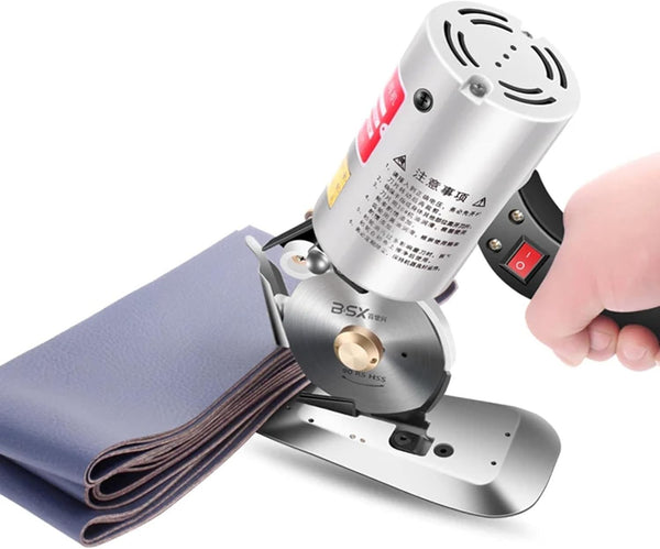 Electric Cloth Cutter Fabric Cutting Machine Round Blade Octagonal Knife 90mm