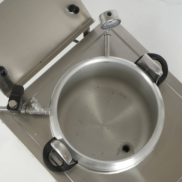 Constant Temp Food Oven Fryer Desktop Single Cylinder Electric Pressure Fryer