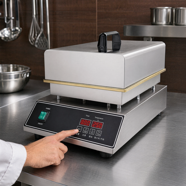 1500W Electric Souffle Machine Pancakes Maker Machine Digital Display French AU