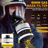Full Face Gas Mask Flow Respirator Electric Supplied Air Fed Flow System Device
