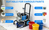 6KW Airless Paint Sprayer 16L/Min Electric Painting Spray Machine Deck Spraying