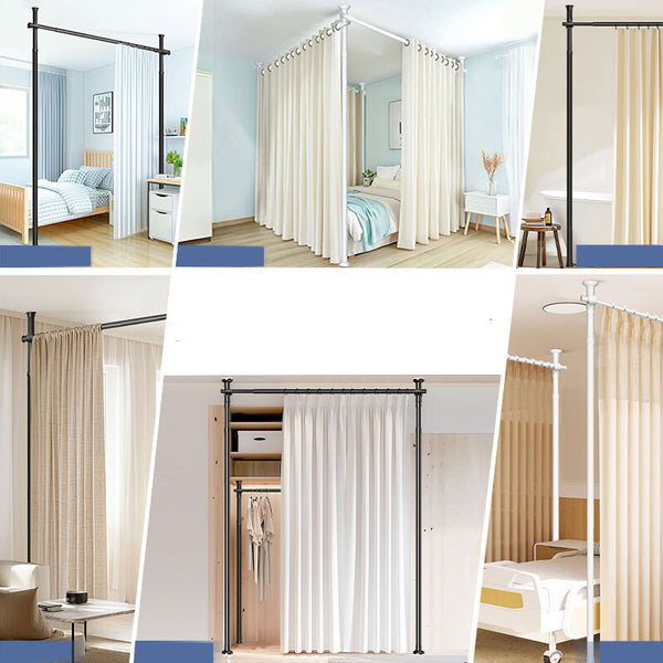 Adjustable Privacy Screen Room Divider Partition Divider Screen For Salon Spa AU