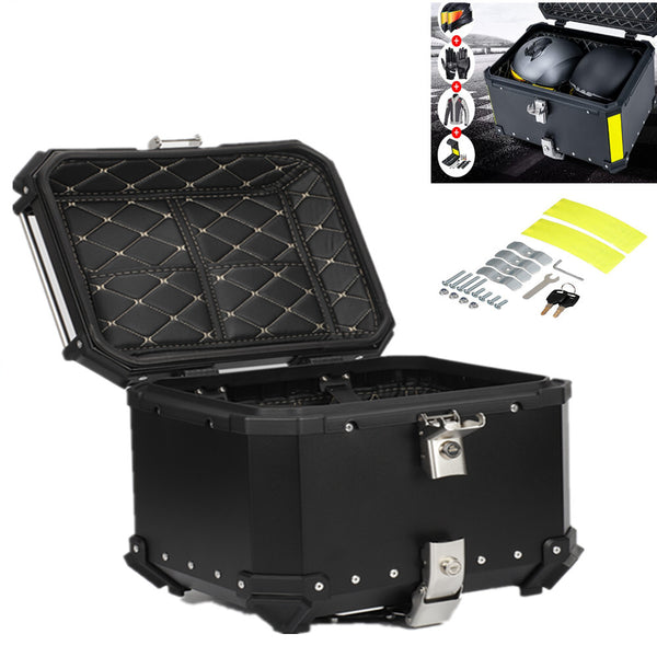 Top Box Motorcycle Luggage Case 65L Universal For BMW Suzuki Harley Honda Yamaha