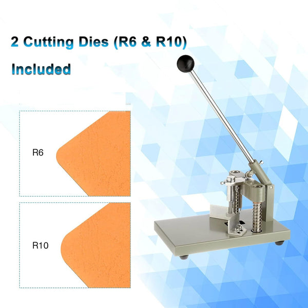 Corner Rounder Cutter Machine R6mm R10mm 3cmThickness Heavy Duty Paper Corner