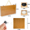 Folding Baduk Weiqi Board Game Portable Wooden Timber Strategy Go Game Set Gift