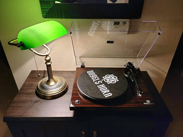 Classical Banker Desk Lamp Pull Chain Switch Green Glass Light Home Deco AU Plug