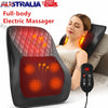 Massage Pillow Shoulder Neck Massager Waist Back Full-body Electric Massager