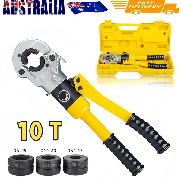 Hydraulic copper pipe crimper Stainless Steel Tube Fittings Crimping Tool 10T