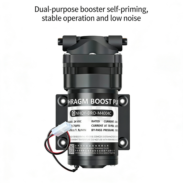Self-Priming Booster Pump for Reverse Osmosis Systems Up to 100 GPD RO Pump
