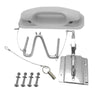 Quick Release Snap Inflatable Boat Insta-Lock Snap Davits Set w/Handle Pad AU