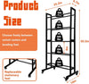 3D Printer Filament Storage Rack Spool Holder 5-Tier Rolling Storage Shelves