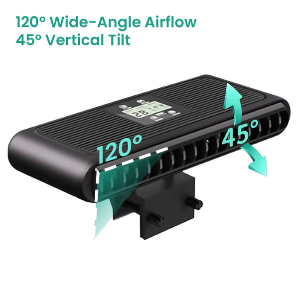 Aquarium Fish Tank Cooling Fan Water Temperature Control for Fish Tanks Coral