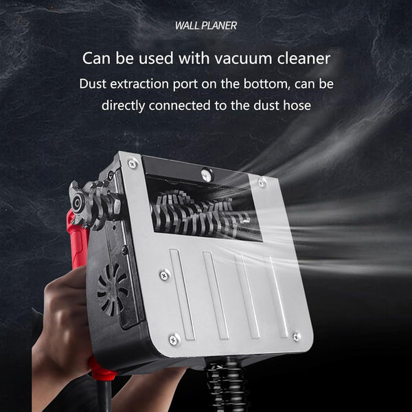 Electric Wall Planer Dust-Free Shovel Wall Machine Wall Concrete Renovation Tool