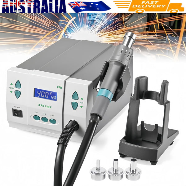 220V 861DW Hot Air Rework Station 1000W Brushless Heat Gun Soldering Station