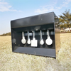 Target Box Pellet Gun Target Trap Resets with Center Shot for Outdoor & Indoor