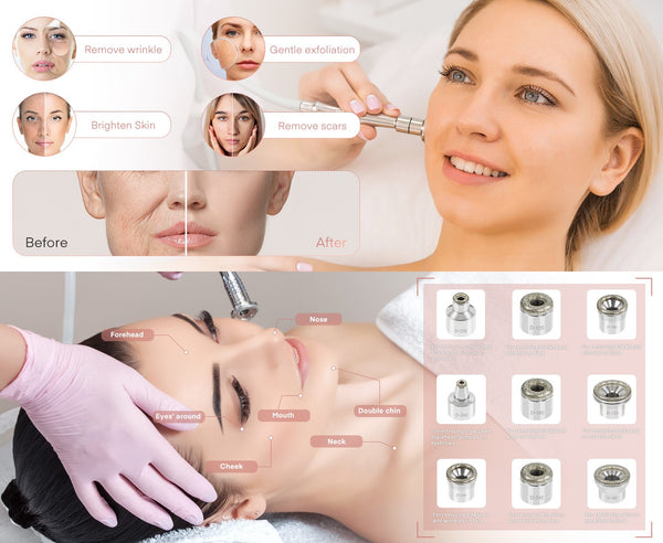 Professional Diamond Microdermabrasion Machine Facial Peeling Skin Care Device
