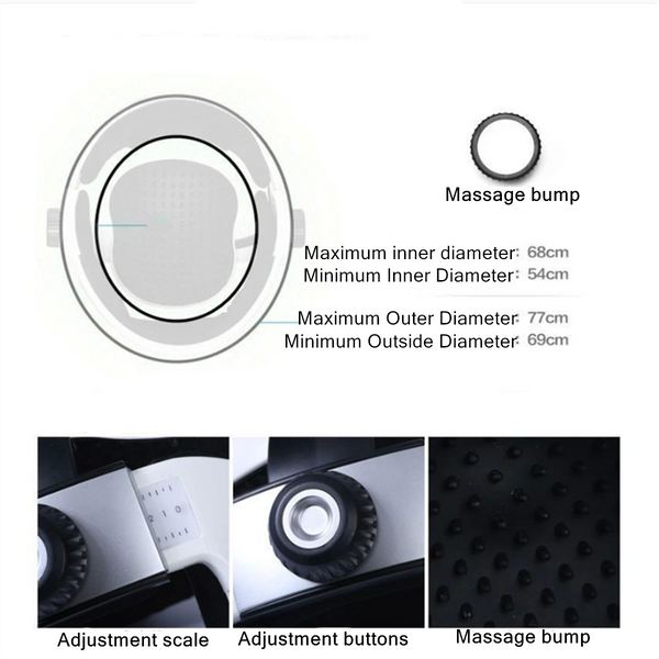Head Massager Electric Head Massage Helmet Hot Compress To Relieve with Music