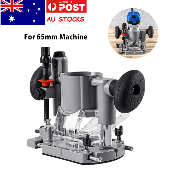 65mm Plunge Router Base For Woodworking Trimming Milling Slotting Machine Base