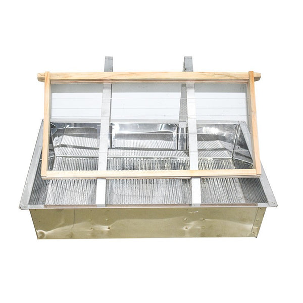 Honeycomb Uncapping Tray Stainless Steel Honey Uncapping Station Beeswax Frame