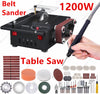 Table Saw Electric Cutting Sanding Machine Woodworking Chainsaw Grinding Tool