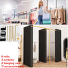 Clothing Store Fitting Room 3 Curtains Privacy Changing Room 200*100*200cm AU